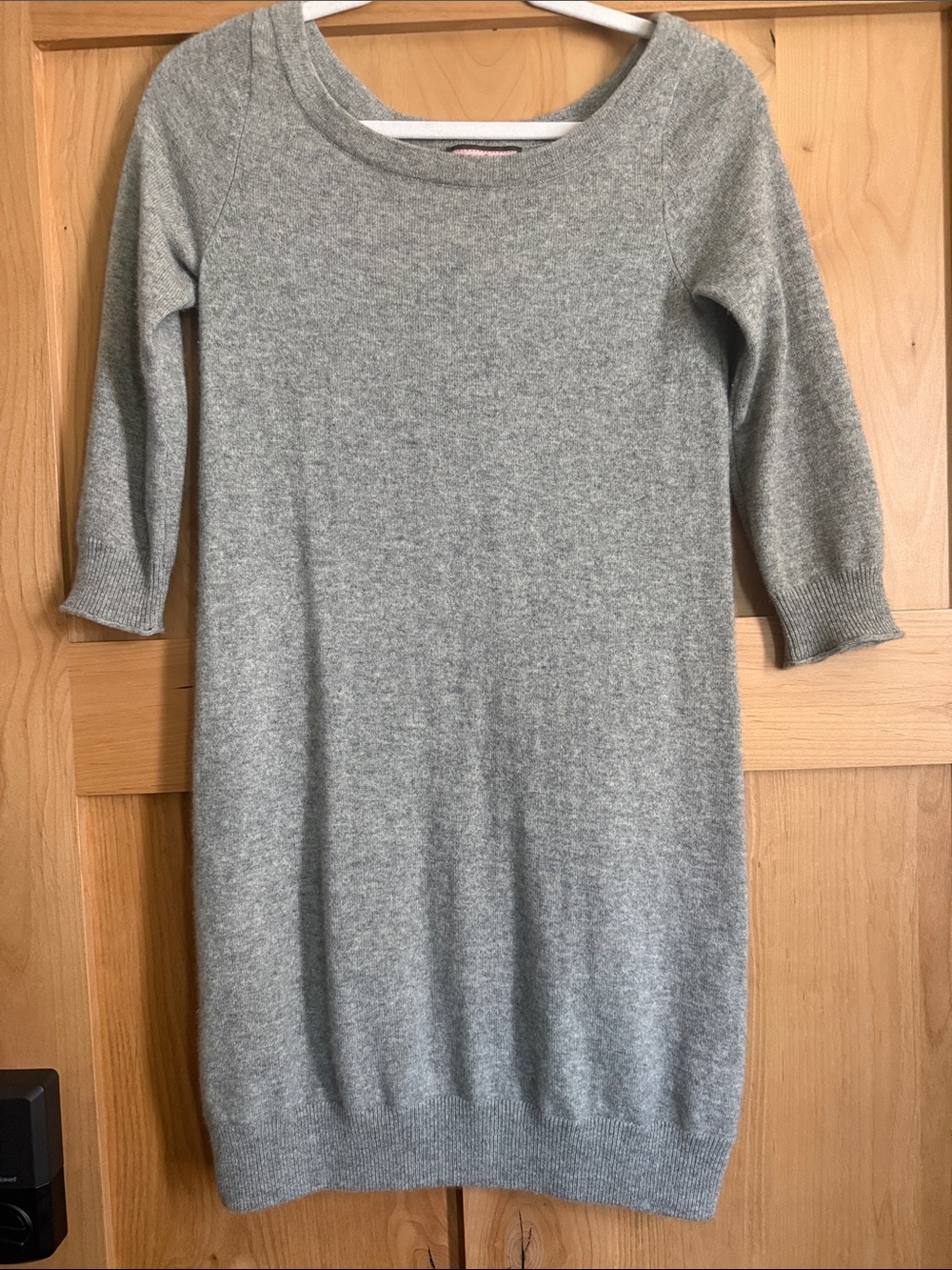 Juicy Couture Heather Gray Long Sleeve Knit Dress
